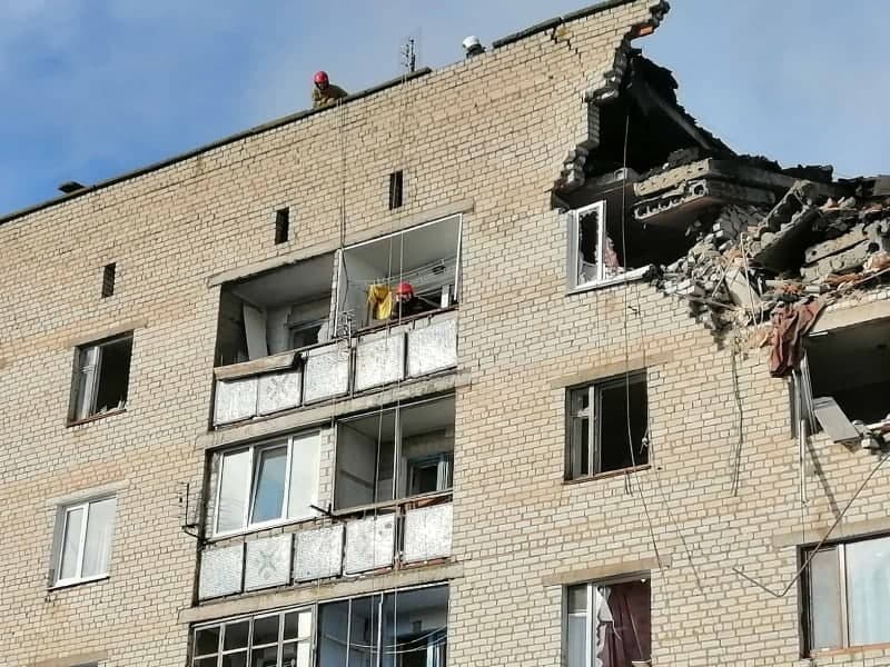 Взрыв дома в Новой Одессе